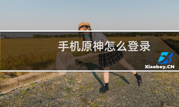 手机原神怎么登录