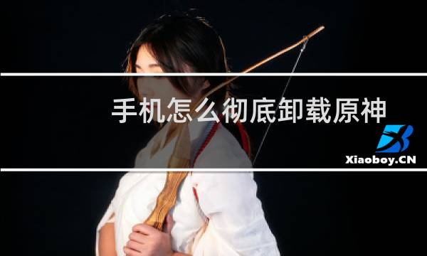 手机怎么彻底卸载原神