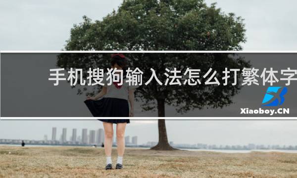 手机搜狗输入法怎么打繁体字