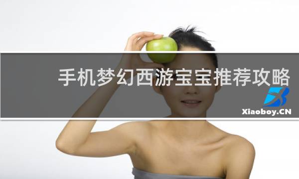 手机梦幻西游宝宝推荐攻略