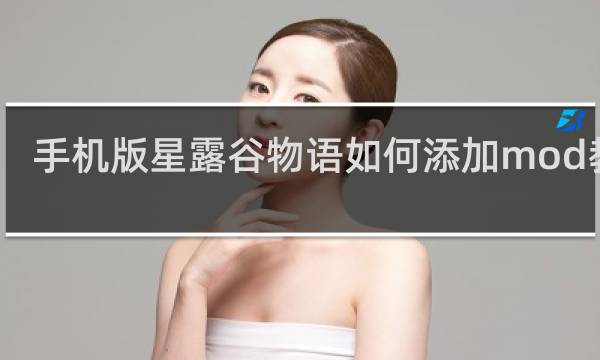 手机版星露谷物语如何添加mod教程