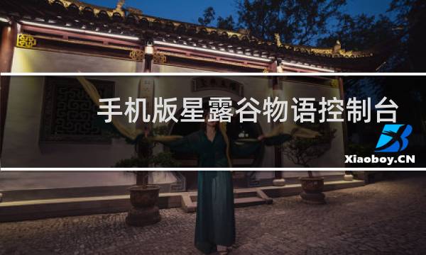 手机版星露谷物语控制台
