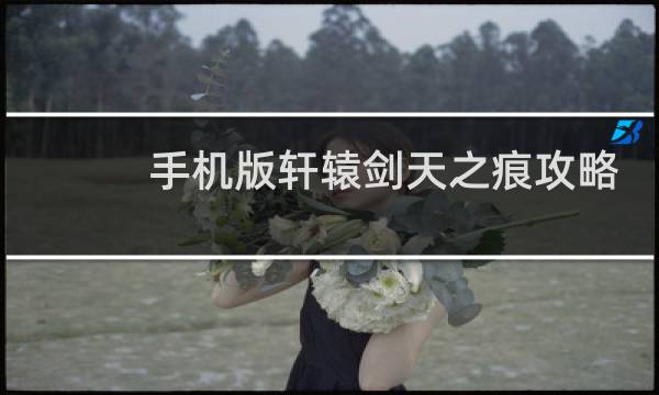 手机版轩辕剑天之痕攻略