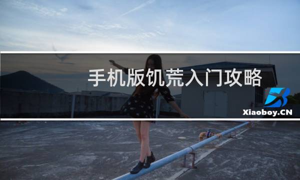 手机版饥荒入门攻略