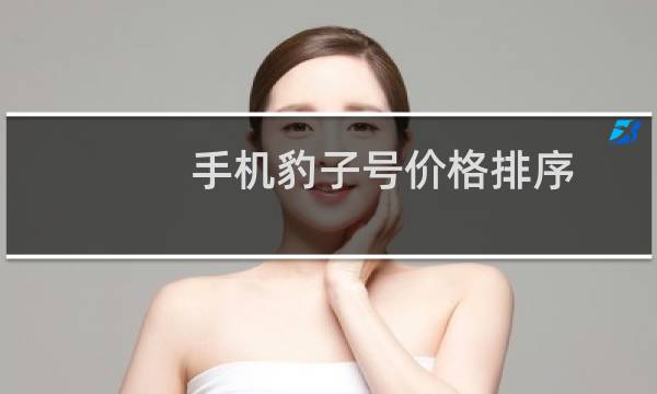 手机豹子号价格排序