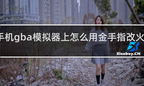 手机gba模拟器上怎么用金手指改火焰纹章