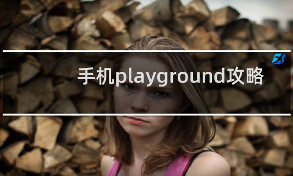 手机playground攻略
