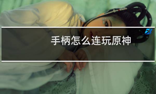 手柄怎么连玩原神