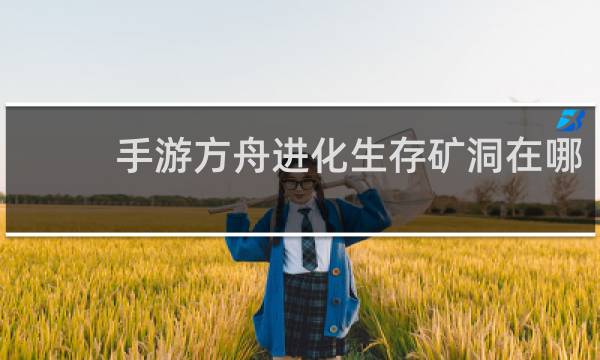 手游方舟进化生存矿洞在哪