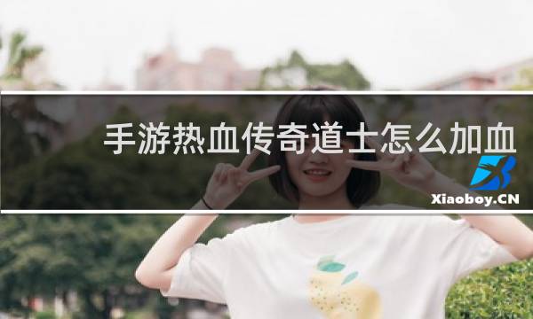 手游热血传奇道士怎么加血