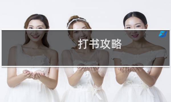 打书攻略
