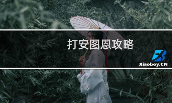 打安图恩攻略