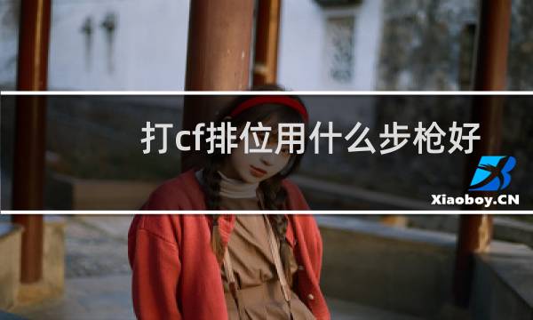 打cf排位用什么步枪好