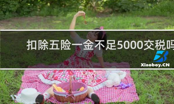 扣除五险一金不足5000交税吗