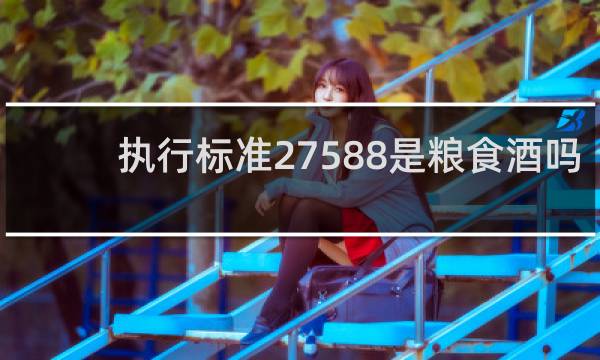 执行标准27588是粮食酒吗