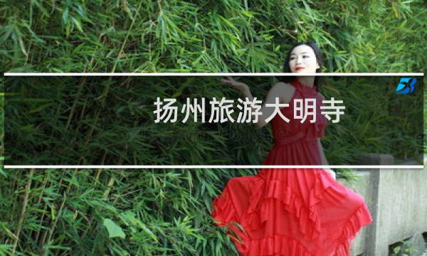 揚(yáng)州旅游大明寺