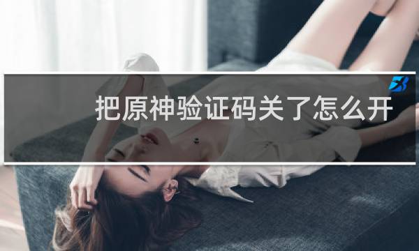 把原神验证码关了怎么开