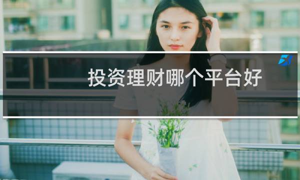 投资理财哪个平台好