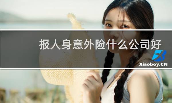 报人身意外险什么公司好