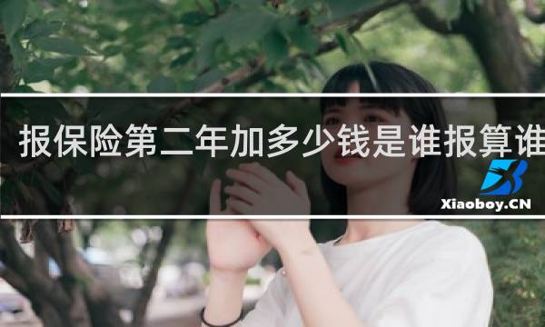 报保险第二年加多少钱是谁报算谁的吗