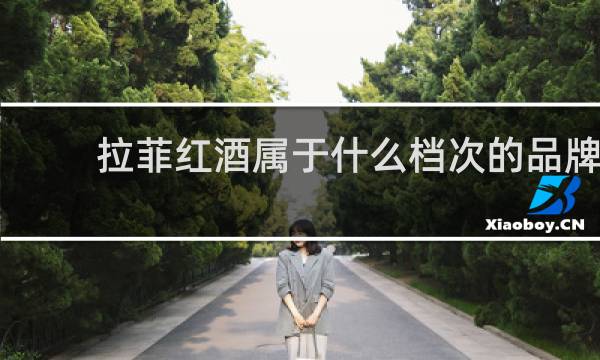 拉菲红酒属于什么档次的品牌