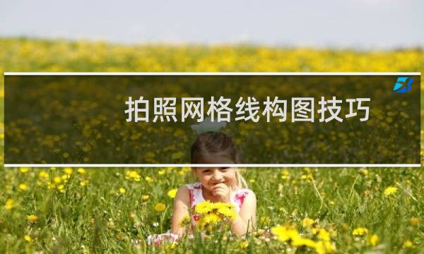 拍照网格线构图技巧