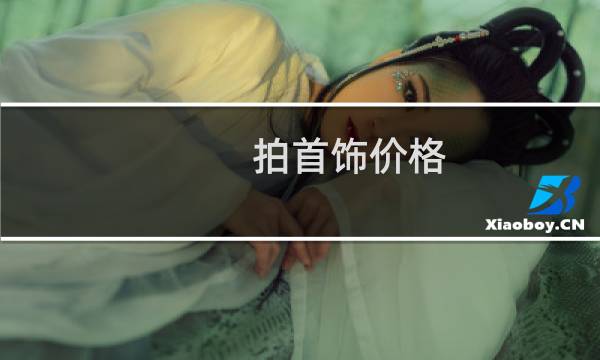 拍首饰价格