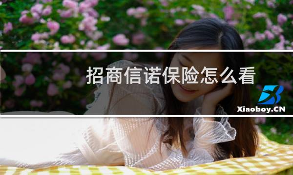 招商信诺保险怎么看
