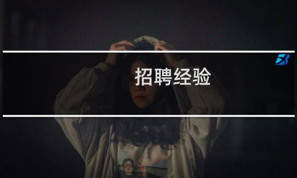 招聘经验
