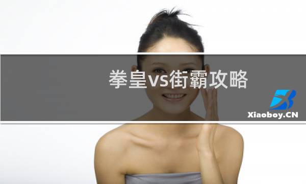 拳皇vs街霸攻略