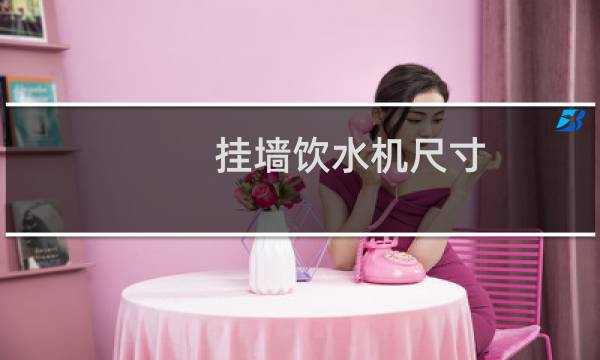 挂墙饮水机尺寸