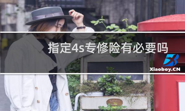 指定4s专修险有必要吗
