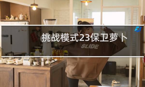 挑战模式23保卫萝卜