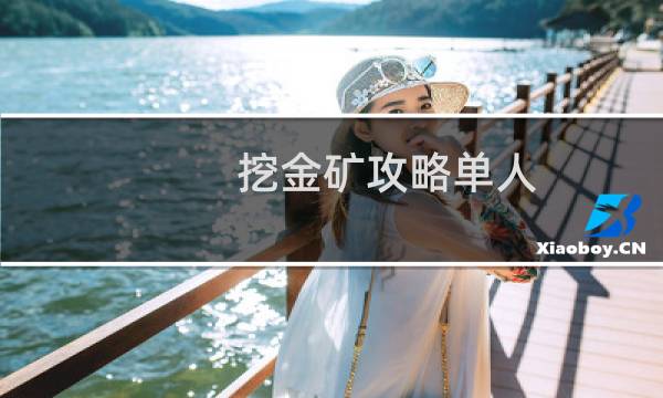 挖金矿攻略单人
