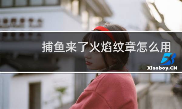 捕鱼来了火焰纹章怎么用