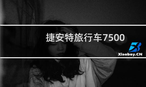 捷安特旅行车7500