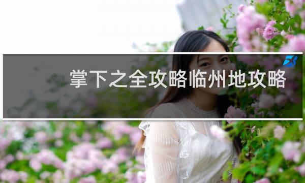 掌下之全攻略临州地攻略