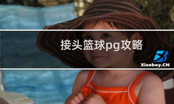 接头篮球pg攻略