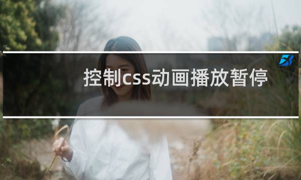 控制css动画播放暂停