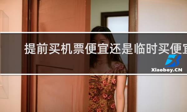 提前买机票便宜还是临时买便宜