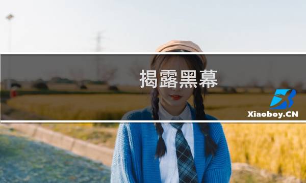 揭露黑幕 攻略