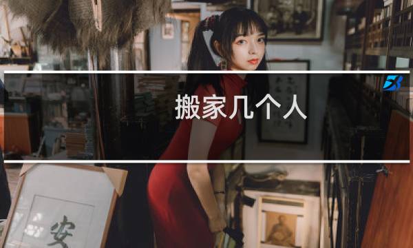 搬家几个人