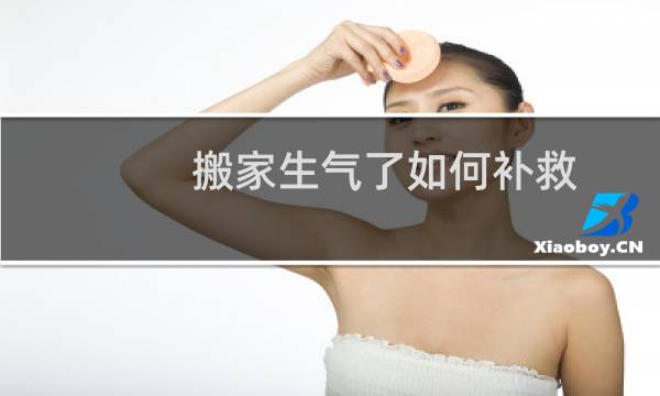 搬家生气了如何补救