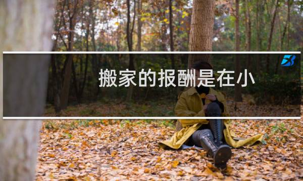 搬家的报酬是在小