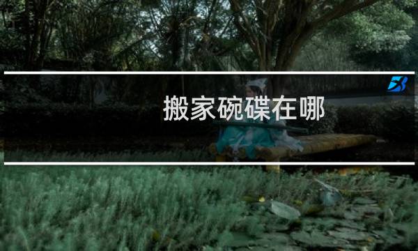 搬家碗碟在哪