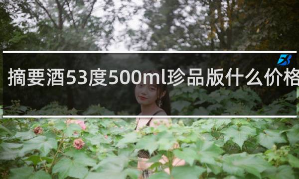 摘要酒53度500ml珍品版什么价格入手