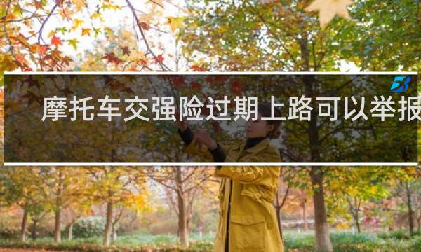 摩托车交强险过期上路可以举报吗