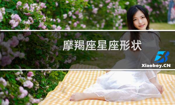 摩羯座星座形状