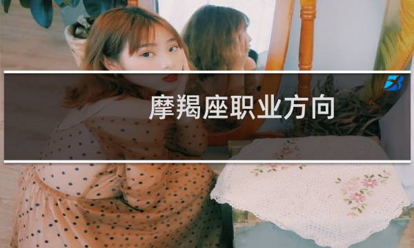 摩羯座职业方向