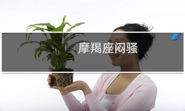 摩羯座闷骚